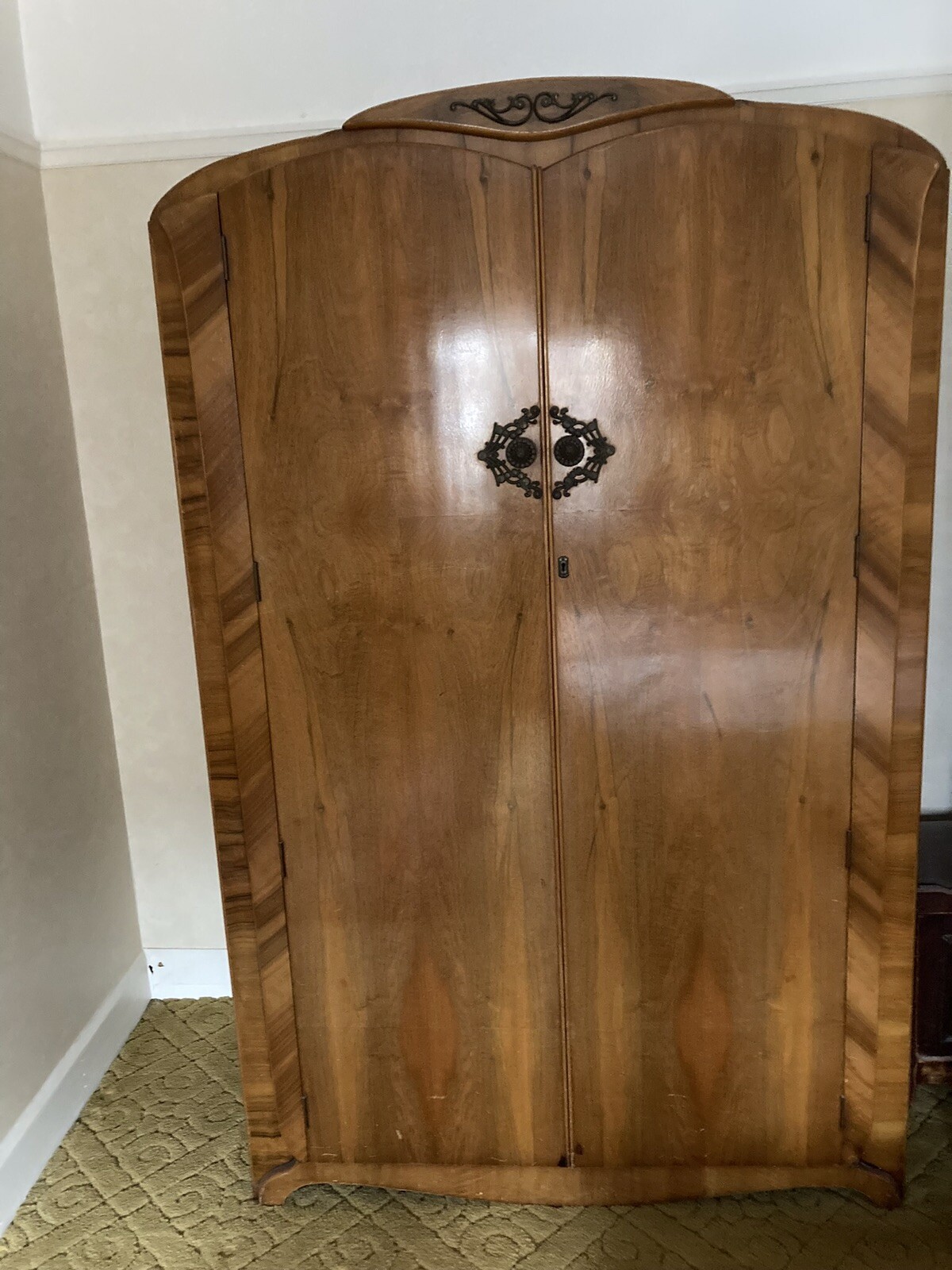 antique walnut bedroom furniture set eBay