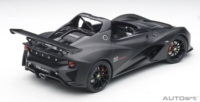 1/18 Lotus 3-Eleven Matt Black Model Car By Autoart 75391 | eBay