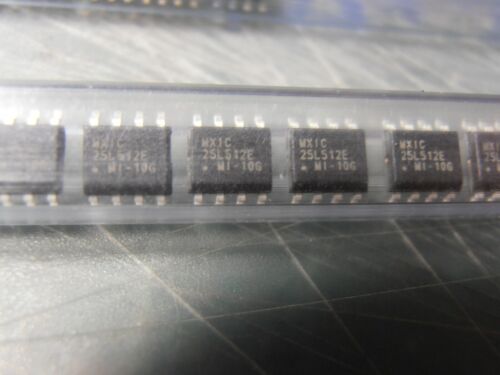 10PCS MX25L512EMI-1  512Kb,,2.7-3.6V  NOR SPI Flash With 10MHz SPI  so8 MACRONIX - Afbeelding 1 van 1