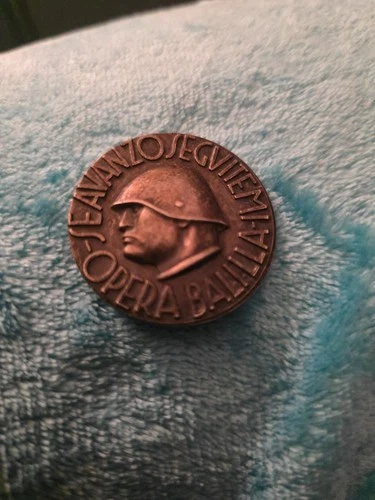 Military WW2 Badge ITALIAN Fascist Youth Mussolini History Militaria 30s BALILLA