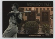 2000 Upper Deck Yankee Legends Monument Park Joe DiMaggio #MP4 HOF 04eb