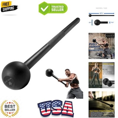 Steel Mace Bell for Strength Training, Support Full Body, Muscles, Shoulder, ...