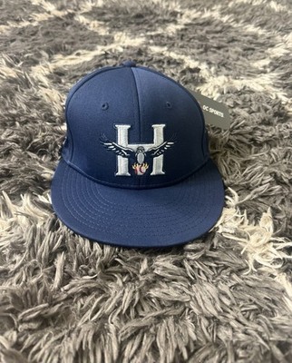 Husson University Maine Eagles Baseball Hat Cap OC Sports Blue NWT