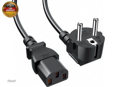 Kaltgerätekabel 2M IEC C13 Stromkabel Netzkabel für ION Block Rocker,ION P