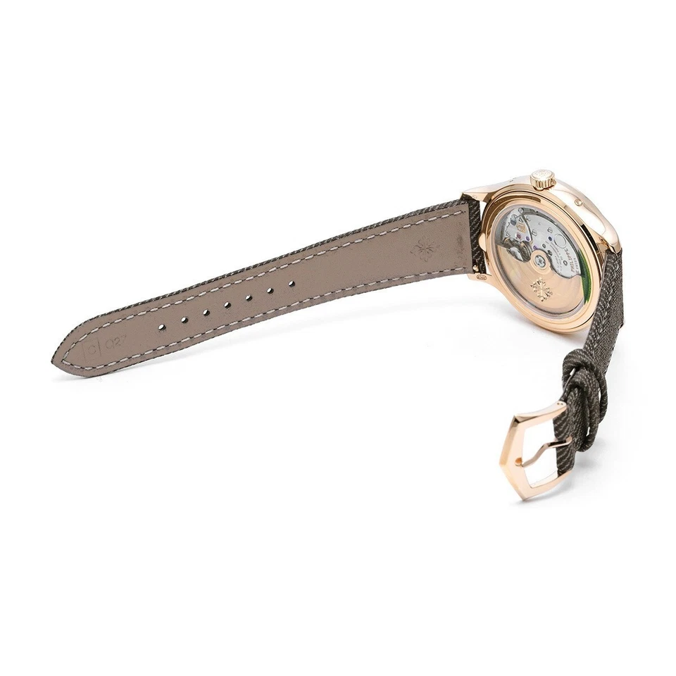 Relógio unissex PATEK PHILIPPE complicação calendário anual 4946R-001 castanha - Imagem 4 de 4