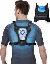 Portable Wearable Fan Rechargeable, Lightweight Cooling Vest, Portable Back Air