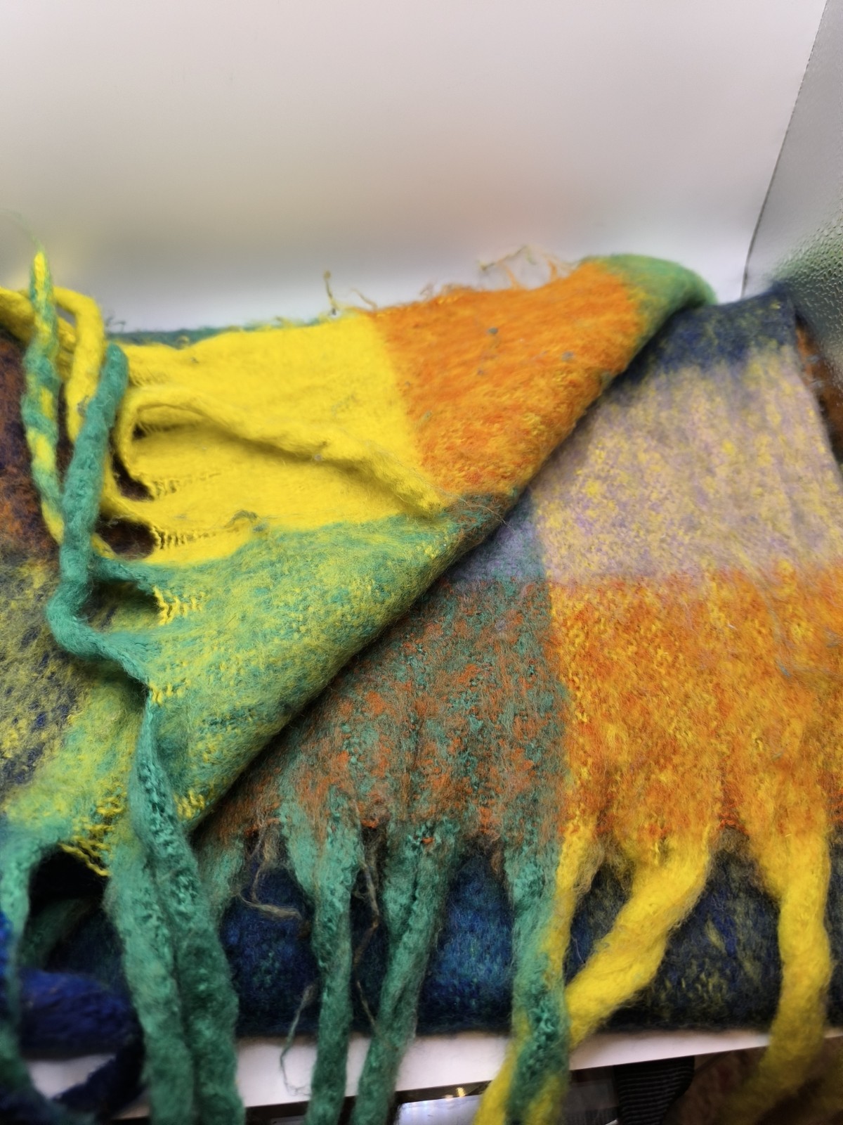 Acne Studios Scarf Preloved Large Multicoloured Scarf image 5