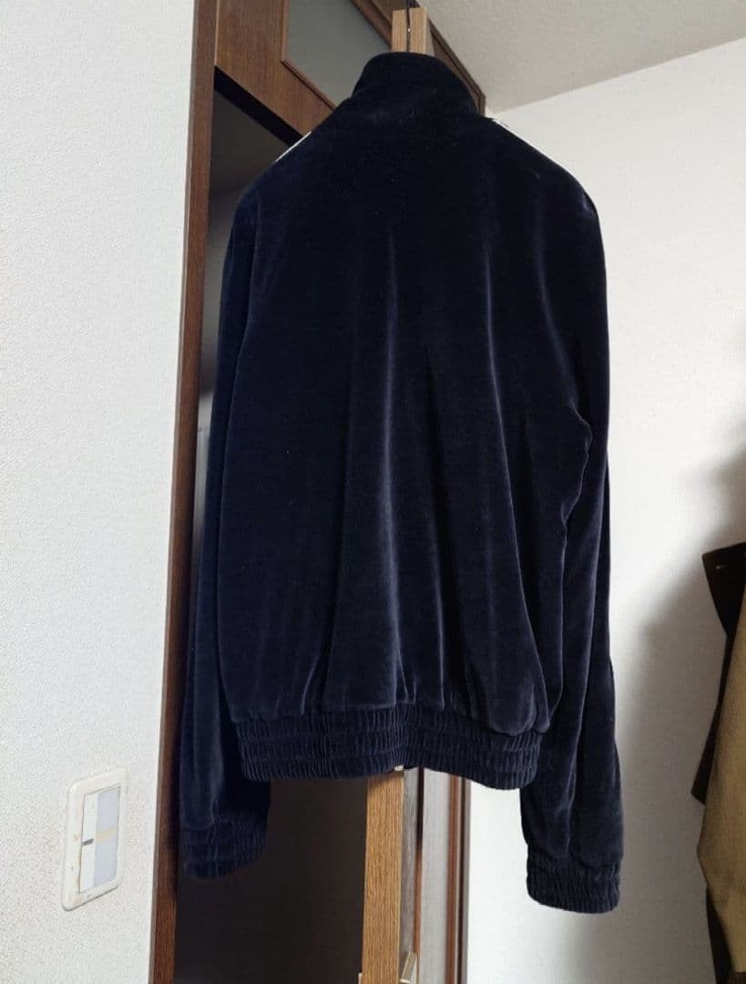 CELINE Velvet Jersey Tracksuit Jacket XS Denim Pants Leather image 2