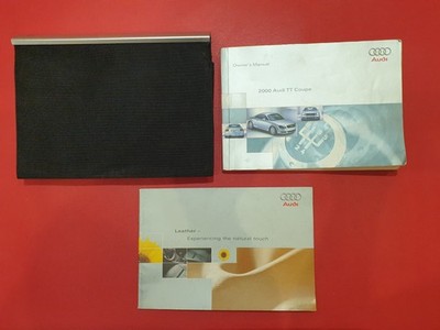 1999 - 2001 Audi TT Coupe Owners Handbook Manual User Guide Audio Book Wallet