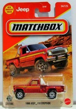 Matchbox 2026 Basic Series 1980 80 Jeep J10 Stepside Red 34 125 Matchbox 2026 Basic Series 1980 80 Jeep J10 Stepside Red 34 125