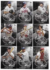 2025 Topps Call to the Hall Complete 25 Card Insert Set 