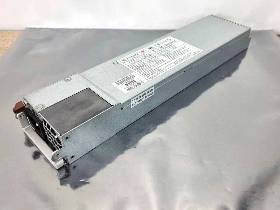 Supermicro 1620W PSU Netzteil PWS-1K62P-1R Redundant Server Power Supply 1U 2U - Bild 3 von 4