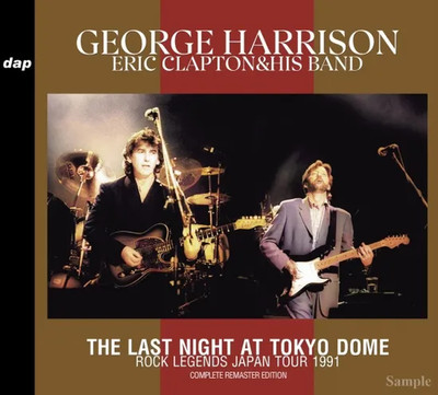 GEORGE HARRISON WITH ERIC CLAPTON&HIS BAND THE LAST NIGHT AT TOKYO DOME 2CD NEW