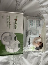 Brand New, Unopened Figaroo Hands-Free Wearable Double Breast Pump with 300 Bags