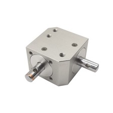 1:1 Right Angle Tapered Bevel Gearbox Mini 1 Module 20 Teeth 90° Angle Drive