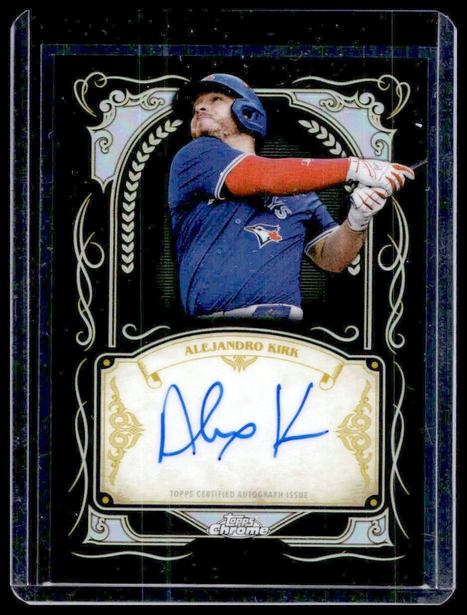Alejandro Kirk 2026 Topps Chrome Ink Strokes Auto #IS-AK SP Toronto Blue Jays