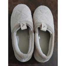 Cozy Quilted Women's Slippers in Beige