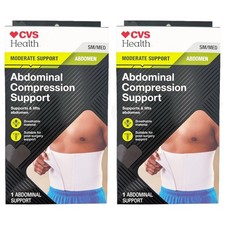 CVS Health Moderate Support Abdomen Compression Small/Medium Lot of 2
