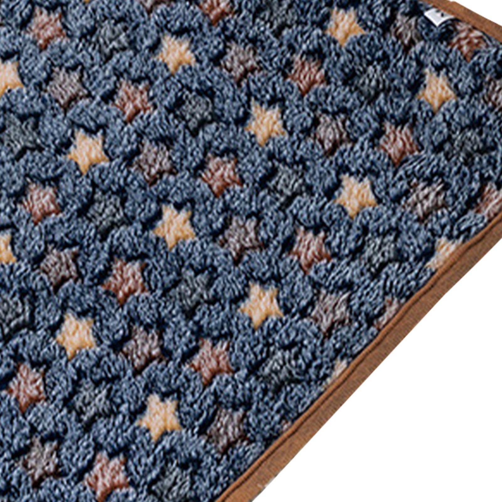 60x40cm Warm Pet Blanket Little Star Print Fluffy Cold Proof Dog Cat Blanket For
