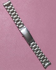 18MM WATCH BAND SOLID LINK FOR OMEGA Seamaster Ocean 2500 8500 8800 8900 300 212