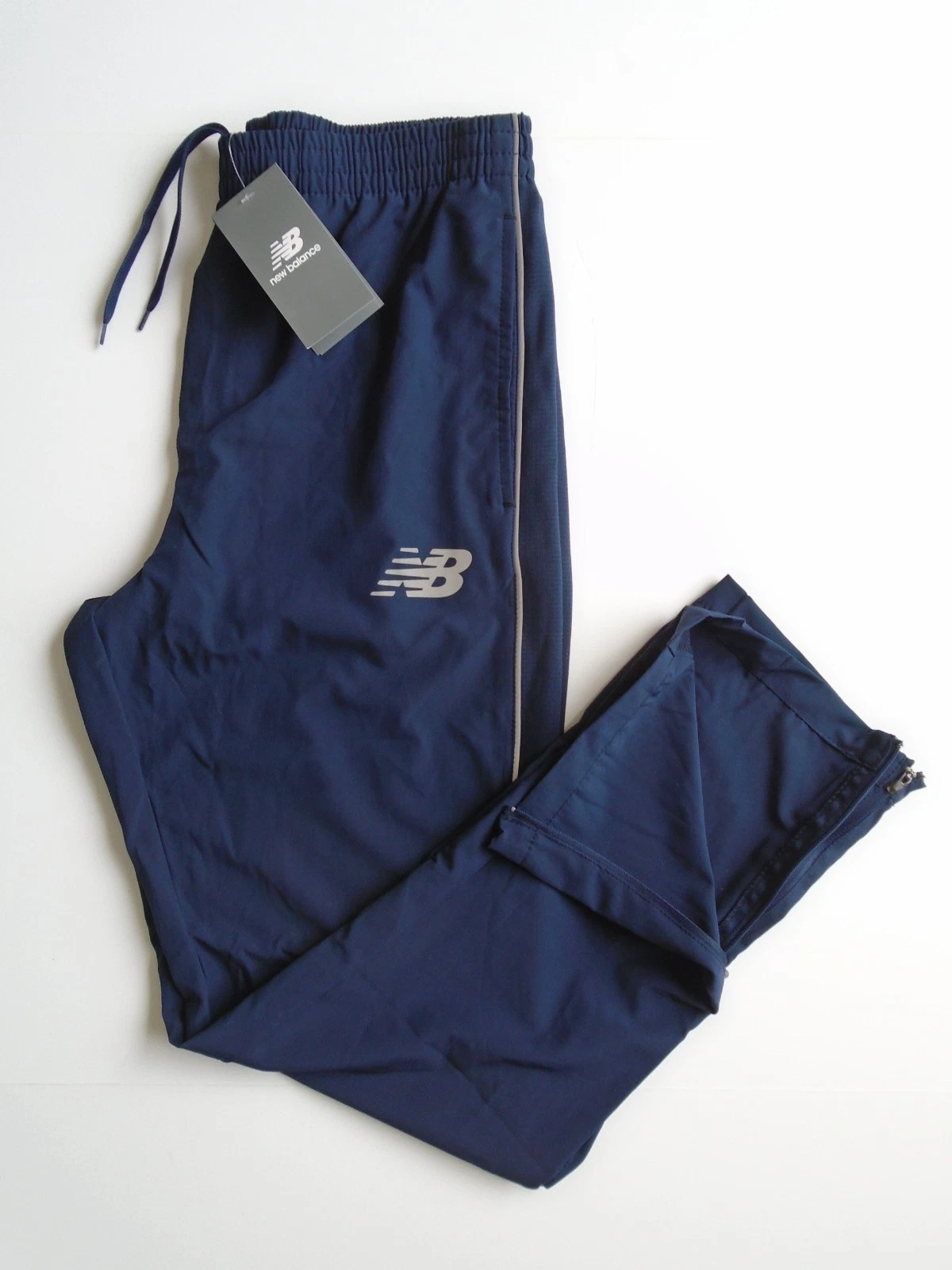 NEW BALANCE All Motion JOGGERS Mens Running Pants Dk.-Blue Size M, XL