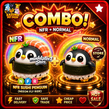 🔥 Sushi Penguin | NFR (Neeon) + Combo de Mascota Adoptar Normal Barato a la Venta - Consigue Ahora
