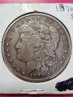 1879 Morgan Dollar $1 Circulated Silver Coin 0.9 Fineness.  #195