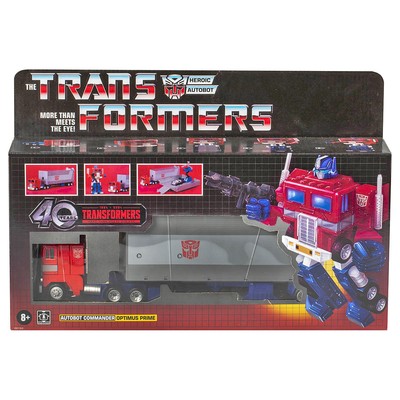 Hasbro Transformers Generation Retro 40th Anniversary Optimus Prime G1 Reissue