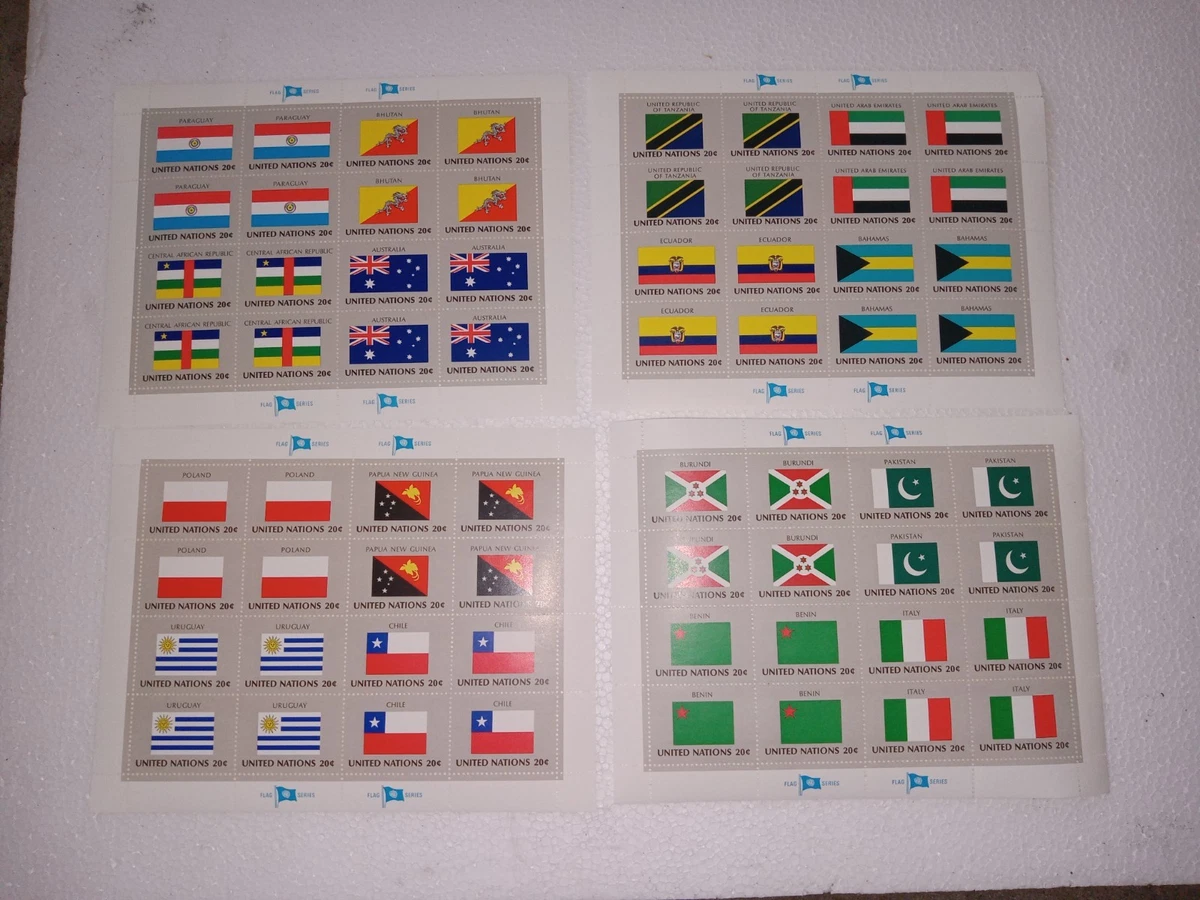 Flags, National Emblems United Nations Stamps for sale | eBay