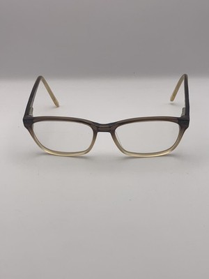 Kirkland Signature Eyeglasses 53-17-135 Brown Fade Rectangle Plastic