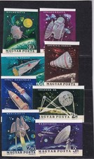 Hungary 1964 MNH Mi.1991B/1998B nice imperferated set see scan