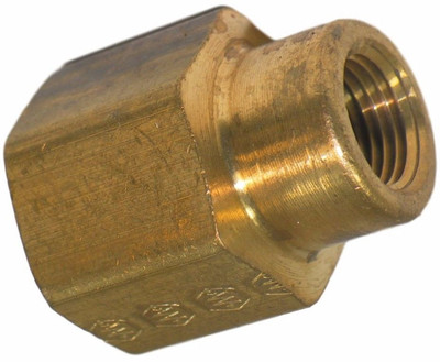 Big A 3-21942 Messing Rohr, Buchse Reduzierend Kupplung 1/4 '' x 1/8 '' Menge Der