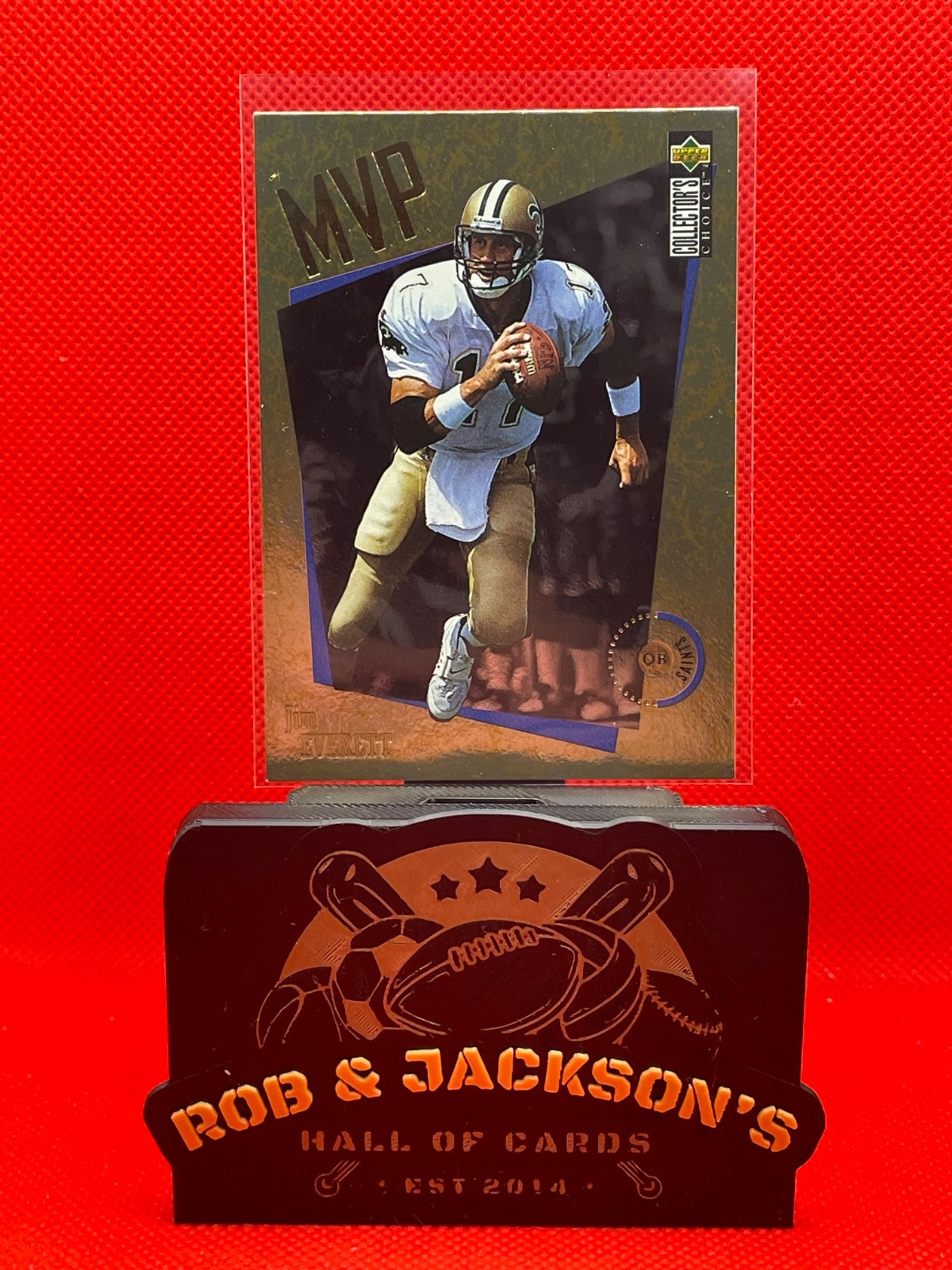 1996 Upper Deck Collector's Choice - Mvps Jim Everett #M30 GOLD !