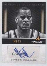 2013-14 Panini Pinnacle Auto Jayson Williams #121 Auto b9u