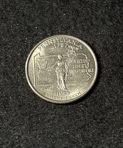 1999-D 50 State Quarters Pennsylvania — photo from the most recent tracked eBay sale