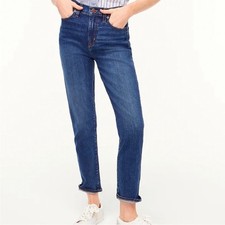 J. Crew Jeans Women's 26 High Rise Classic In All-Day Stretch Blue BG121