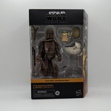Star Wars 6 Black Series Deluxe THE MANDALORIAN & GROGU ARVALA-7 New Sealed
