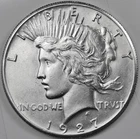 1927 Peace Silver Dollar***BU***