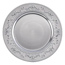 13-Inch Charger Plates, 6Pcs Dinner Plate Chargers Round Server Ware Compatib...