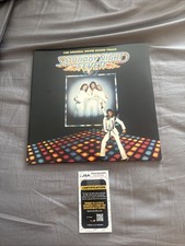 JOHN TRAVOLTA SIGNED Autographed SATURDAY NIGHT FEVER AUTOGRAPH BEE GEES JSA JOHN TRAVOLTA SIGNED Autographed SATURDAY NIGHT FEVER AUTOGRAPH BEE GEES JSA