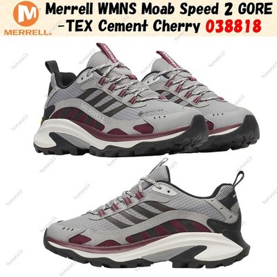 Merrell WMNS Moab Speed 2 GORE-TEX Cement Cherry 038818 Women's size