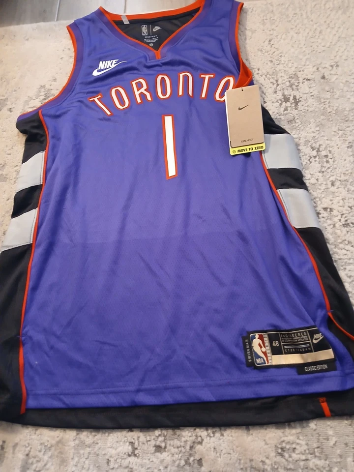 Gradey Dick Toronto Raptors Autograph Signed Jersey Classic Edition JSA COA - Image 3 of 3