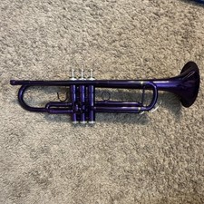 Purple Trumpet 3-Valve Piston with Matching Case