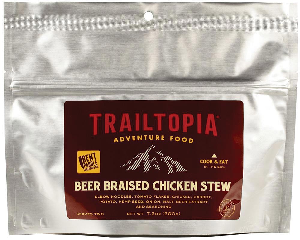 Trailtopia Beer Braised Chicken Stew - Nutritious Camping - Trail Meal for 2 4090₽