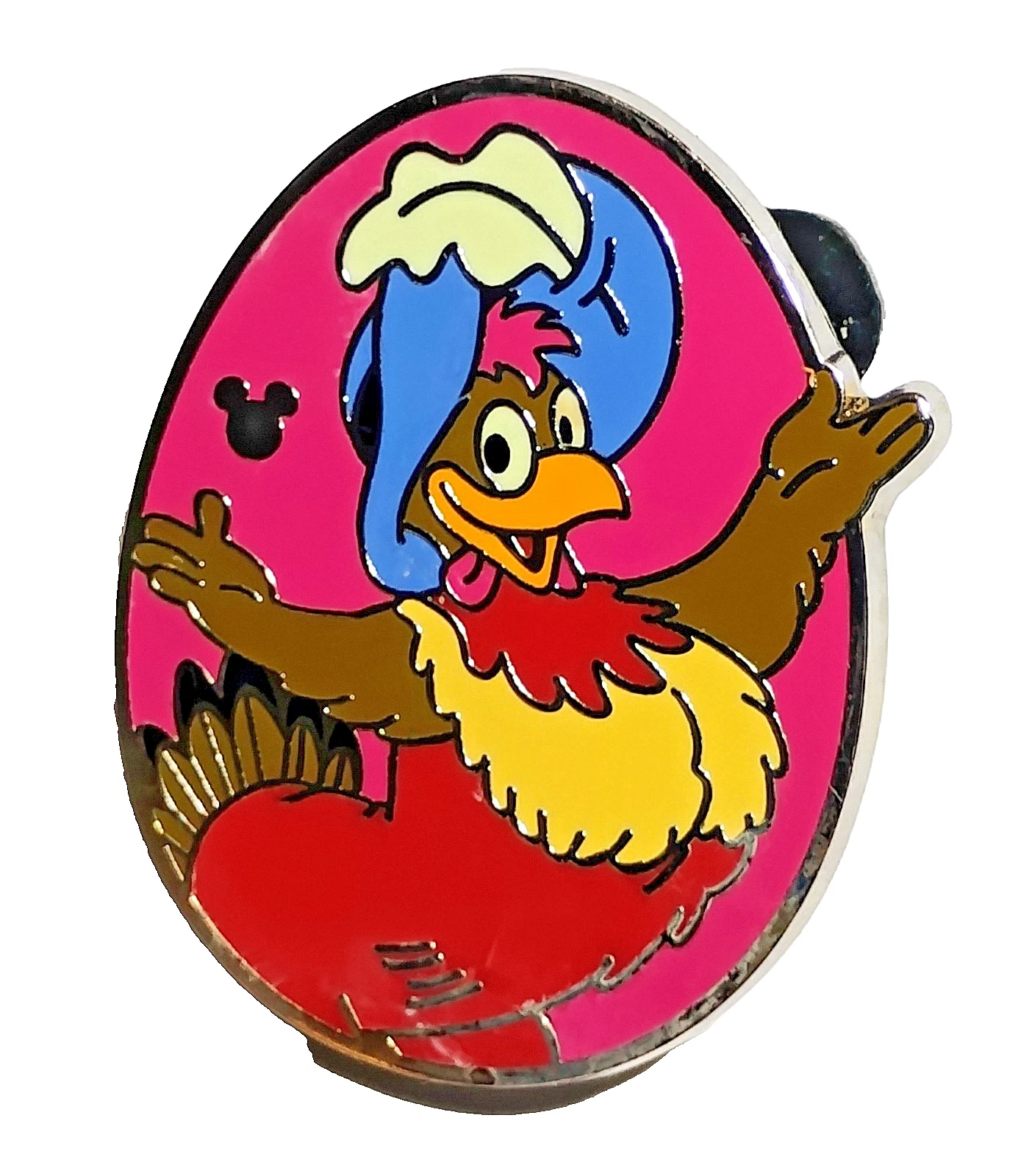 Disneyland 2014 Hidden Mickey Disney Birds Clara Cluck Pin # 102301 DLR Pin