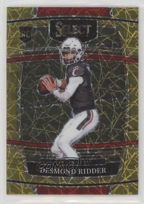 2022 Select Draft Picks Concourse Gold Lazer Prizm Desmond Ridder Rookie RC 0a6