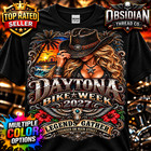2027 Daytona Bike Week Shirt Florida Biker Motorcycle Rally Tee No Harley