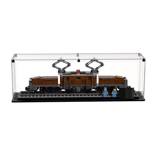 Display Case For LEGO® Crocodile Locomotive Creator Expert 10277 - Picture 2 of 6