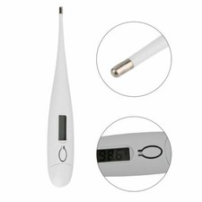 Digital Thermometer With Beeper 1 Minute Readout LCD Pack Of 5 Thermometers 