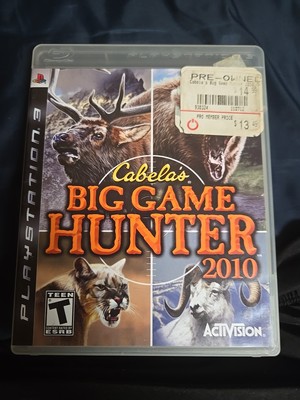 Cabela's Big Game Hunter 2010 - PS3 Game - PlayStation 3 ( Very Good Condition